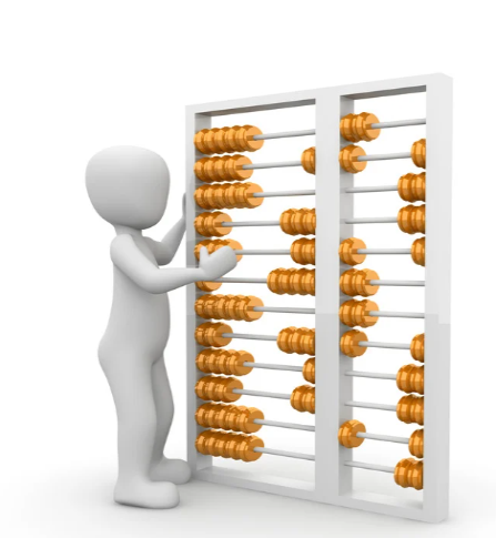 An abacus to represent the number of words IELTS test takers need to write to succeed in the Writing Test